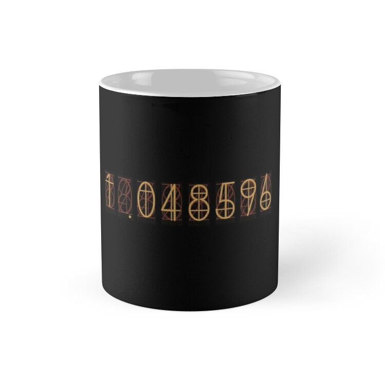 Cốc sứ in hình - Steins Gate 1.048596 Divergence Ratio Mug - - Best Gift For Family Friends- MS1422