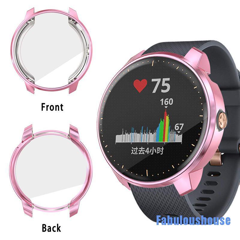 Kính Cường Lực Silicon Chống Trầy Cho Garmin Vivoactive 3 Music Ốp