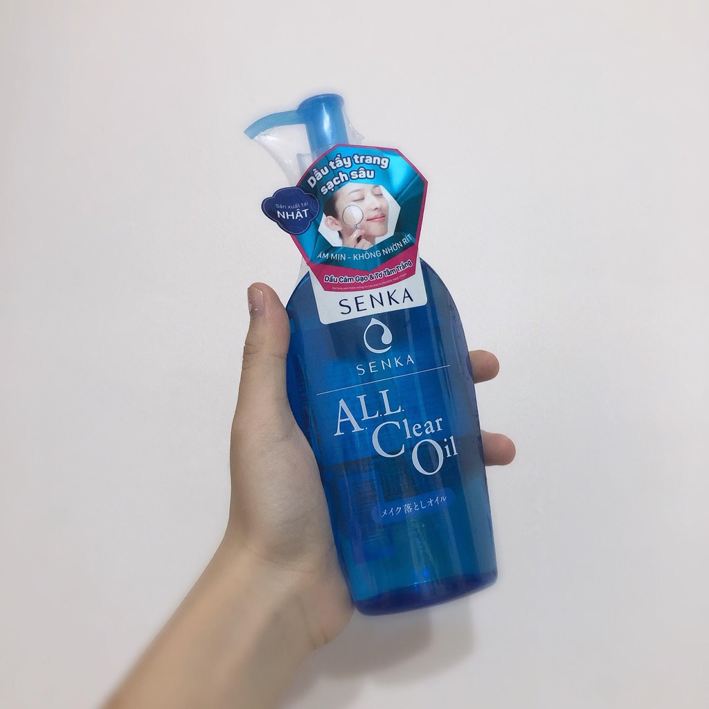 Dầu Tẩy Trang Senka Shiseido All Clear Oil