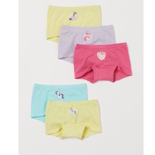 -SET 5 QUẦN CHIP HM CAO CẤP CHO BÉ GÁI -MÃ QBG04-GIAO SET NGẪU NHIÊN