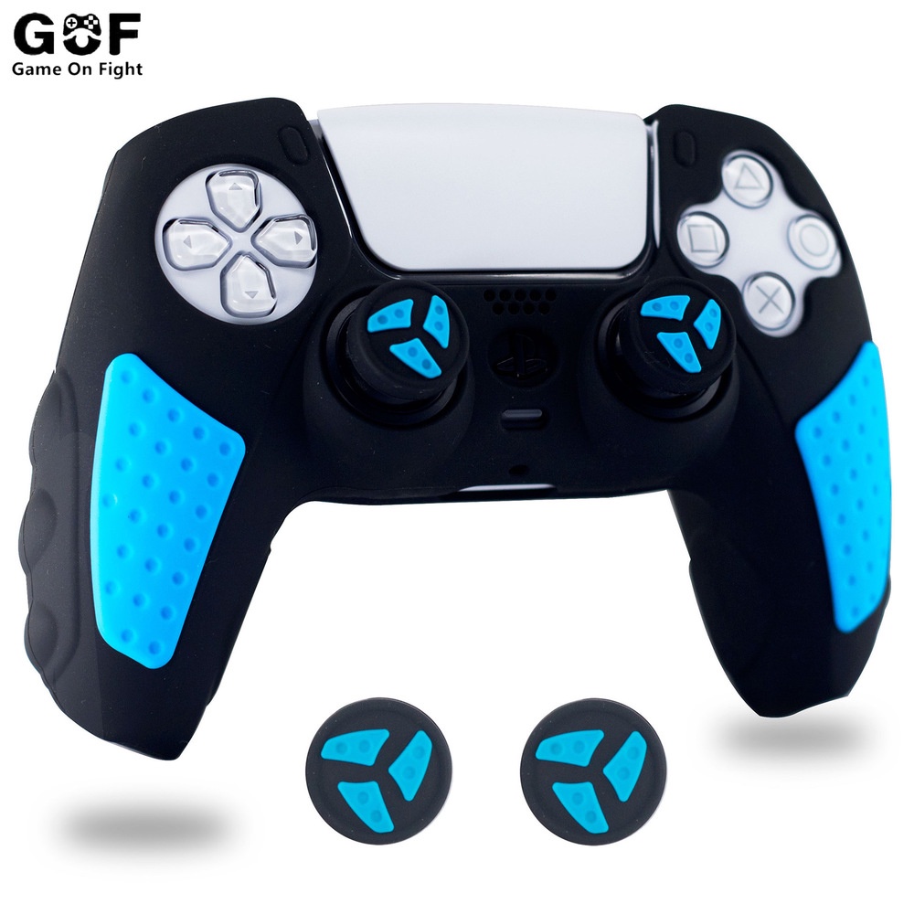Vỏ bọc silicon chống trầy chống rơi cho tay cầm chơi game PS5