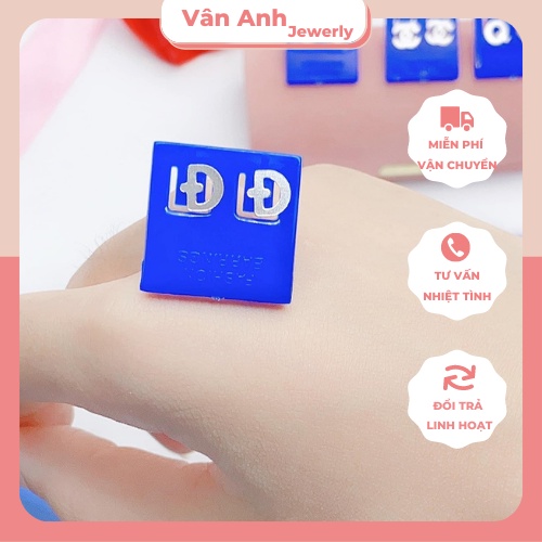 Bông Tai Bạc Chữ Cái - Khuyên Tai Bạc Nữ Cao Cấp Họa Tiết Chữ Cái Ý Nghĩa, Đủ Chữ Theo Tên -vanpham