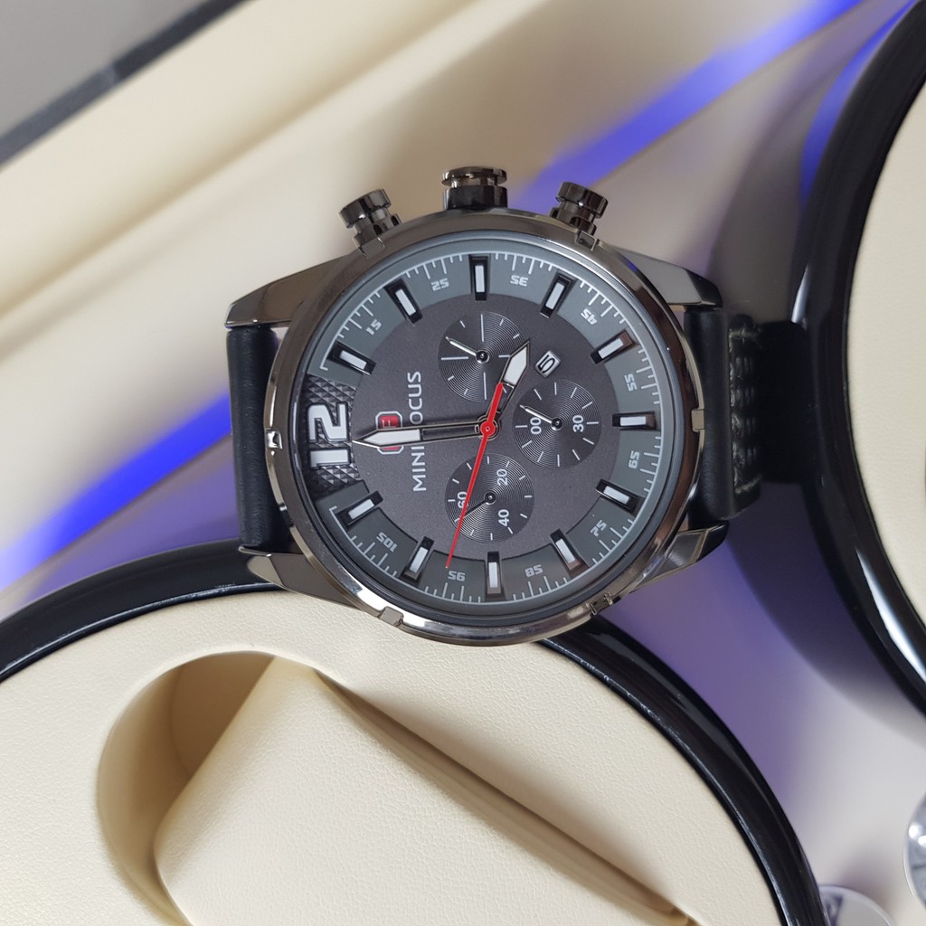 [Tặng vòng tay]Đồng hồ nam Mini Focus chính hãng MF0005G.02 thời trang cao cấp