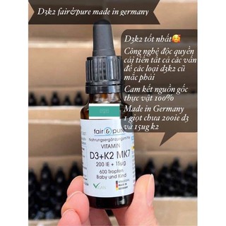 Vitamin D3 K2 MK7 của Đức