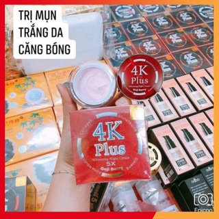 [Chính Hãng] Kem Mụn 4K Plus 5X Thái (Hộp Đỏ)