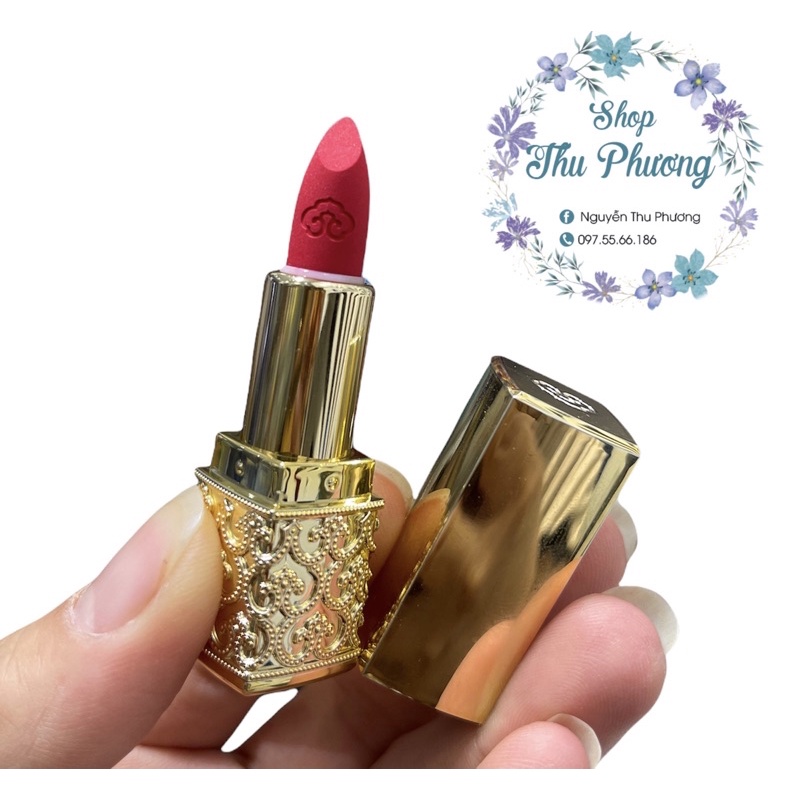 SON LÌ WHOO VELVET LIP ROUGE MÀU 45 MINI ( tách set )