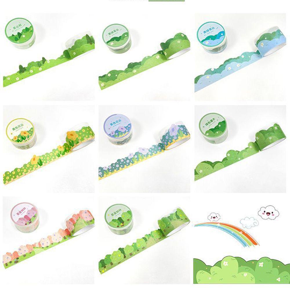 Giấy Dán Trang Trí Sổ Tay Hình Đám Mây / Hoa Kiểu Hàn Quốc DIY