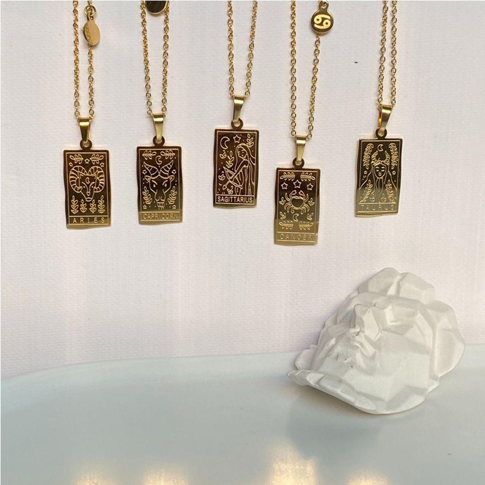 Vòng cổ Kim Loại Mặt Khắc Họa Tiết Cá Tính