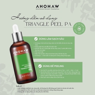 [Chính hãng]Dung dịch Triangle Peel PA Ahohaw