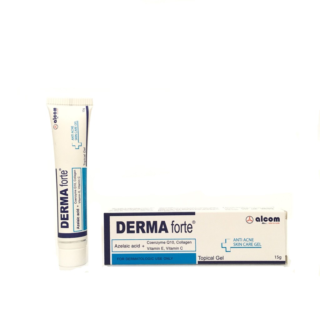 Derma Forte Gel 15g , Megaduo, K-MS, K-C - Giảm Mụn Trứng Cá, đặt theo TÊN phân loại sản phẩm
