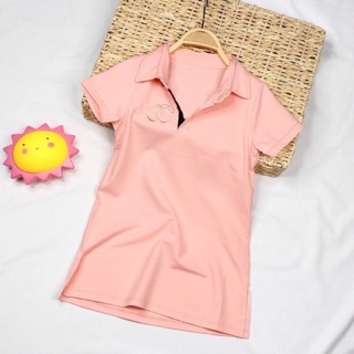 Đầm thun có cổ cho bé gái