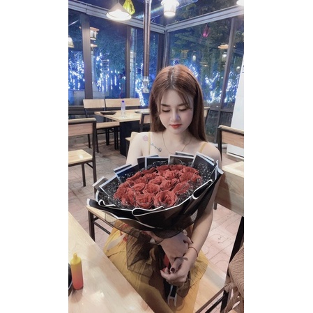 BÓ HOA NHŨ KIM TUYẾN 20 BÔNG