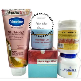 Combo Bạch Ngọc Liên Vaseline Abutine 3c3