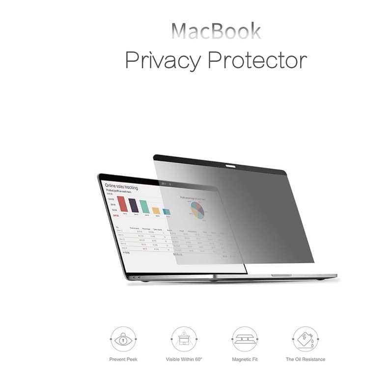 [WIWU]Miếng Dán Chống Nhìn Trộm Film Từ Tính Cho Mac Air 13inch/Mac Pro 14inch WIWU Magnetic Screen Protector Privacy