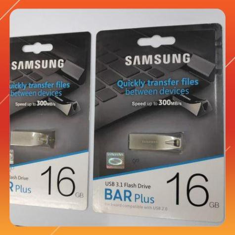 Ổ ĐĨA FLASH USB 3.1 SAM SUNG BAR PLUS 32GB/16GB/8GB/4GB CHỐNG NƯỚC - BH 12 THÁNG