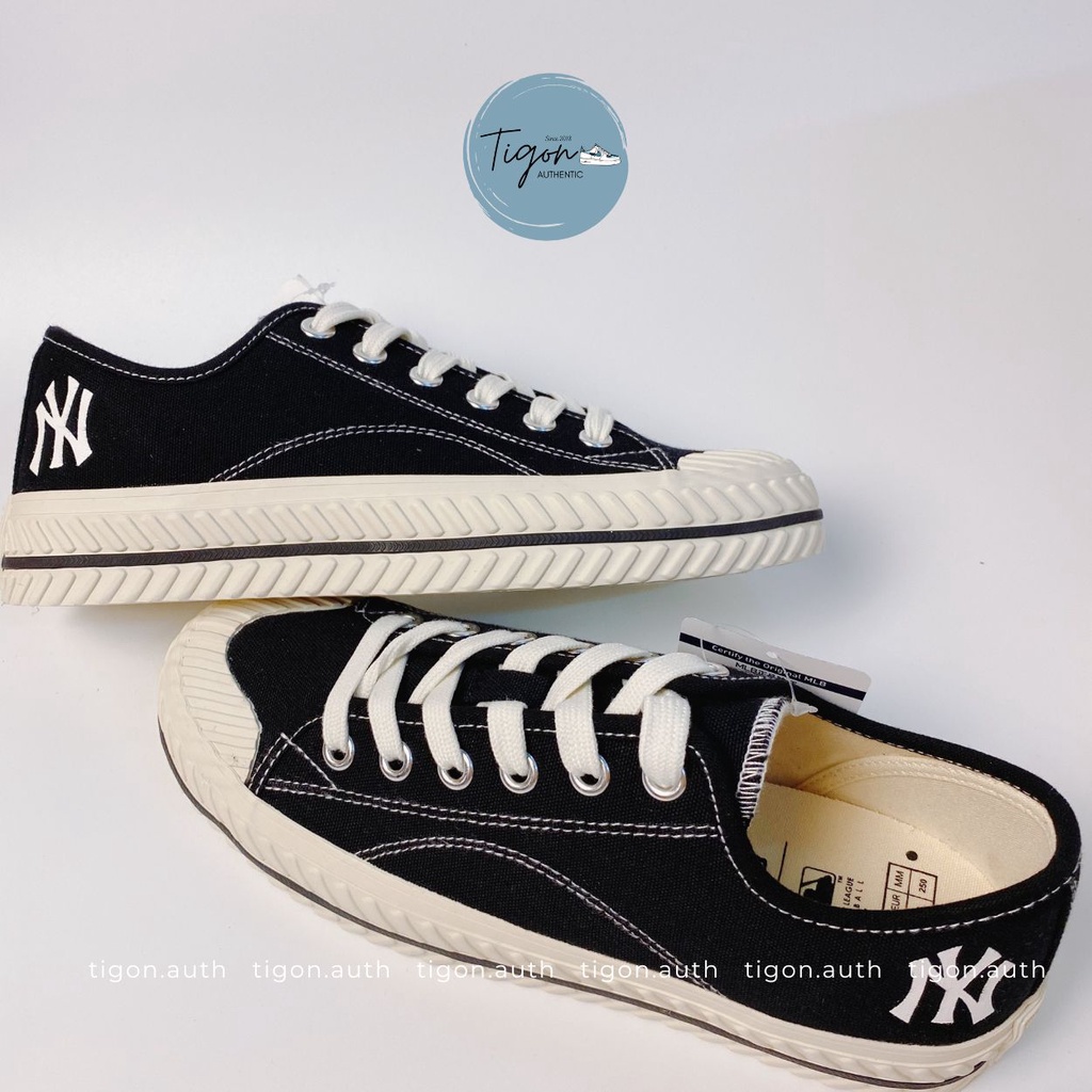 Giày thể thao nữ MLB Playball Origin New York Yankees, Giày sneaker thể thao chính hãng  tigon.auth