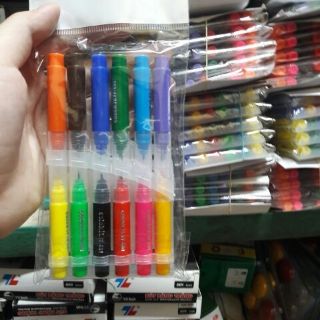 combo 100 bộ bút lông 2 đầu FP-C01 30