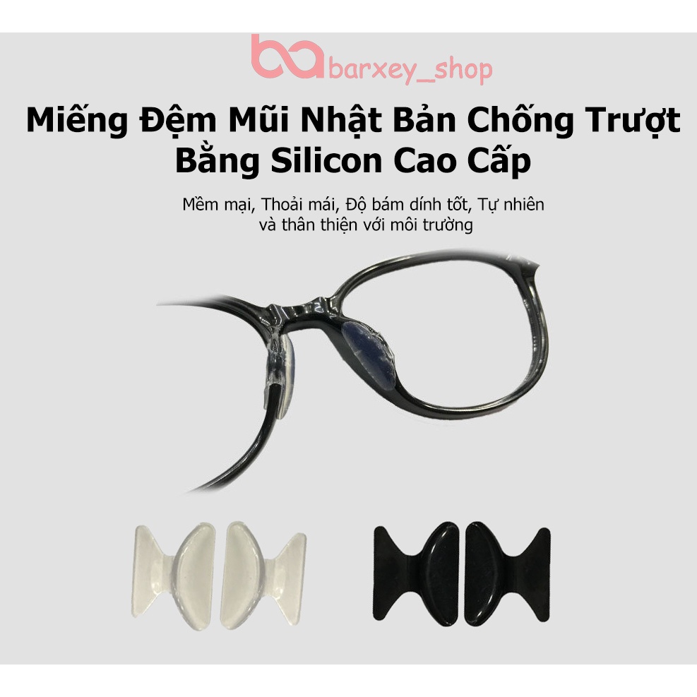 Miếng đệm mũi Nhật Bản chống trượt bằng Silicon Cao cấp