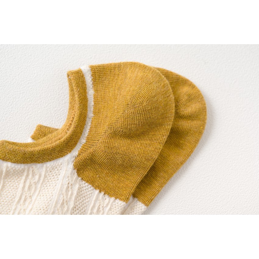 Vớ Nữ Cổ Ngắn Cotton Cao Cấp Họa Tiết, Tất Cổ Ngắn nữ thoáng mát, êm chân, khử mùi hiệu quả - NUCN-CC-02