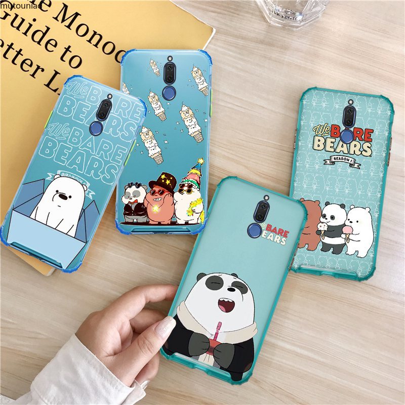 Huawei Nova 2 5 2i 3i Y7 6 SE 7i 5T Honor 20 Y9S Prime P Smart Pro P40 Lite 2018 2019 Dumb Bear Pattern-3 Silicon Case
