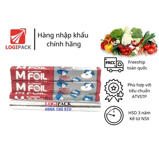 Giấy Bạc, Màng Nhôm M Foil_Nhập khẩu Thái Lan