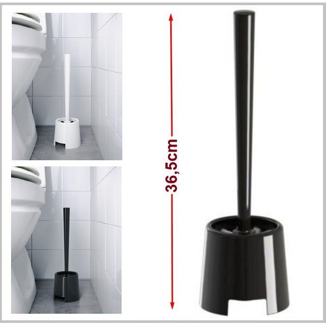 Chổi cọ vệ sinh toilet bồn cầu kèm giá đỡ sang trọng hiện đại. Giao mầu ngẫu Nhiên Ikea IK35