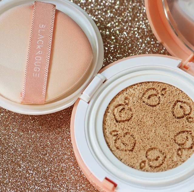 Phấn nước Black rouge Peach cover velvet cushion | BigBuy360 - bigbuy360.vn