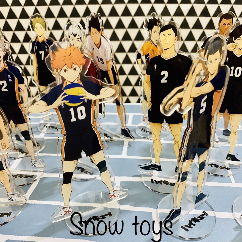Mô Hình Standee acrylic anime Haikyuu - mô hình nhân vật Vua bóng chuyền haikyu