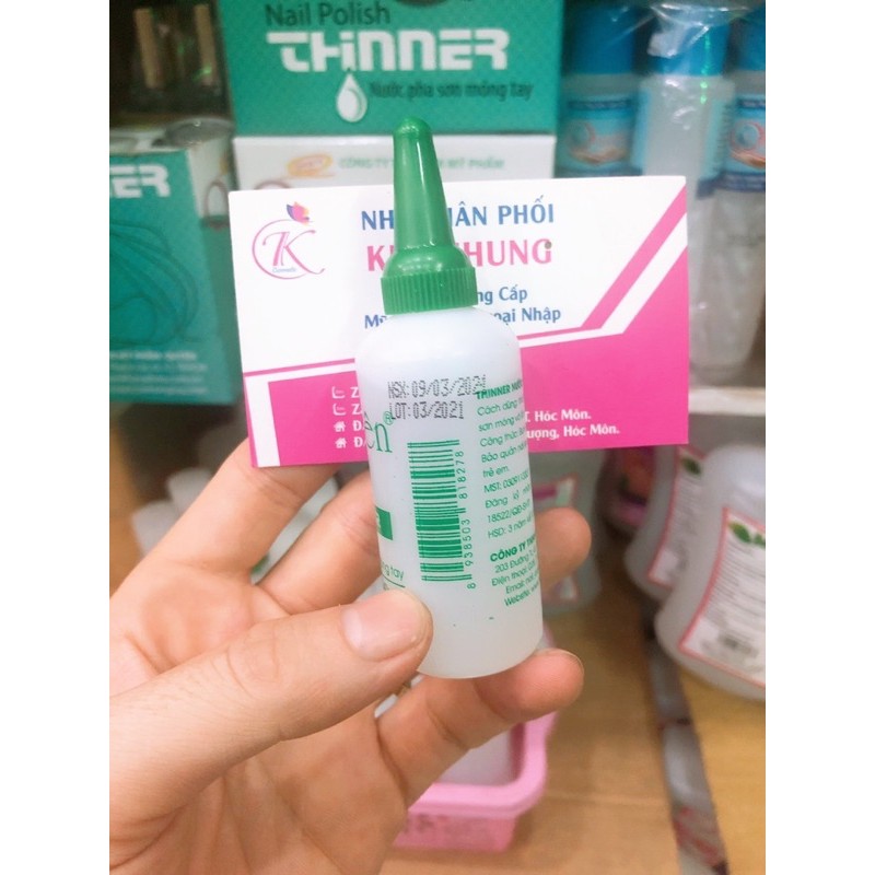 Nước Pha Sơn Móng Tay Quyên Cao Cấp 40ml