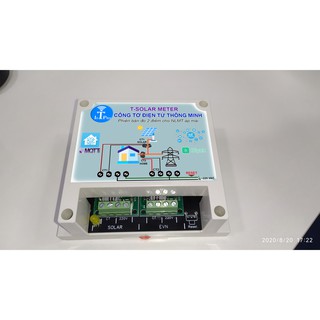 Solar Meter - Công tơ đo điện solar 1 pha 2 chiều giám sát qua điện thoại