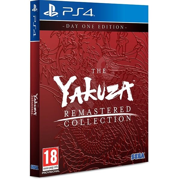 Đĩa game Yakuza Remastered Collection Day One Edition PS4