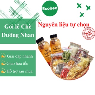 Chè dưỡng nhan tuyết yến, nguyên liệu tự chọn- Ecobee