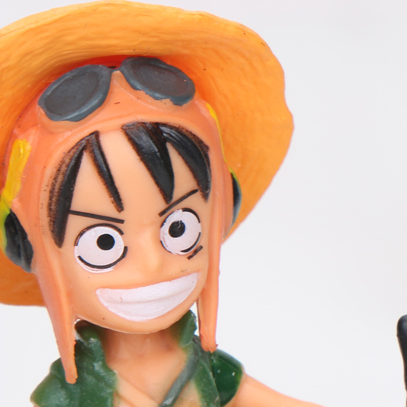 NARUTO Bộ Sưu Tập Búp Bê Nhân Vật Phim Hoạt Hình One Piece (6 Cái)