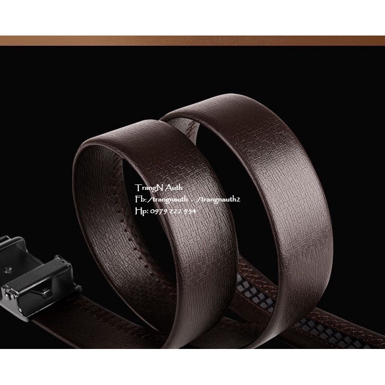 Dây Nịt Thắt Lưng Thời Trang Nam Hãng Cá Sấu Da Đẹp Sang Trọng Fullbox Nhiều Màu Trangnauth F220