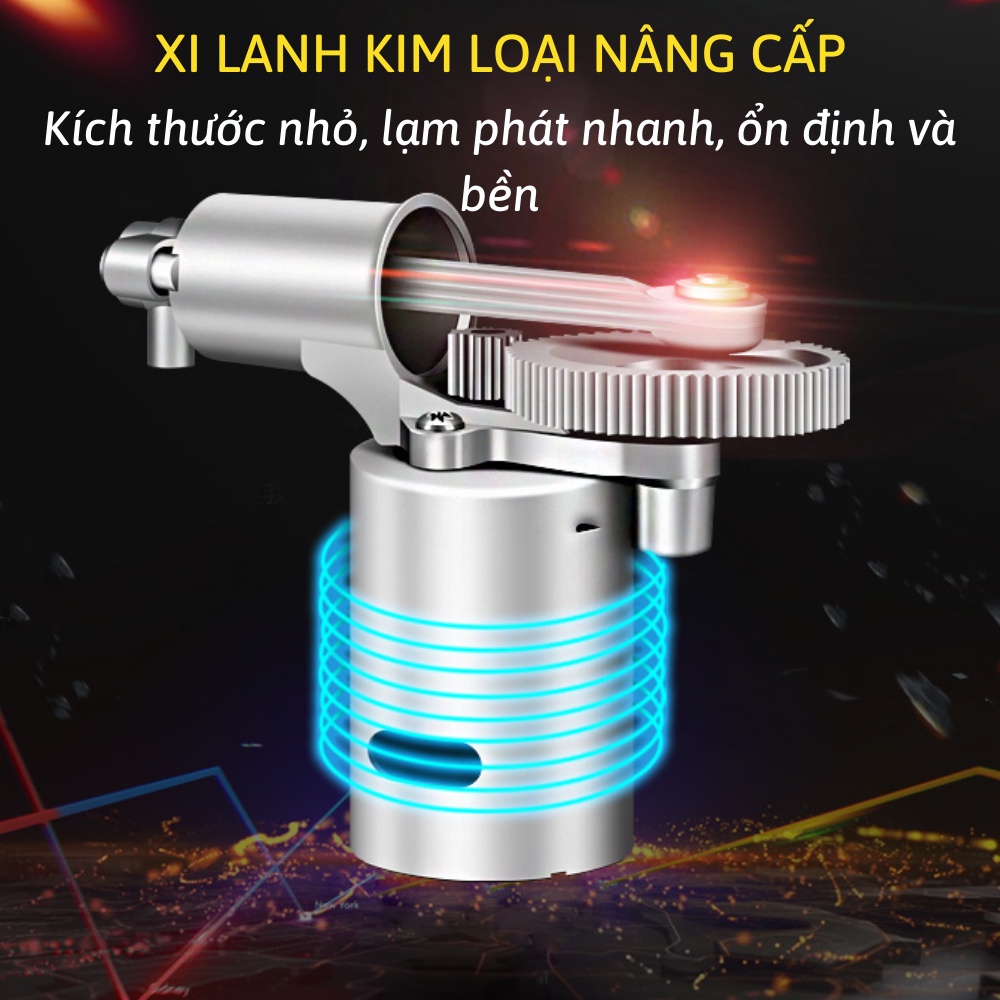 Bơm hơi ô tô, bơm điện tử tiện lợi, đo áp suất lốp nhanh chóng NANALI STORE