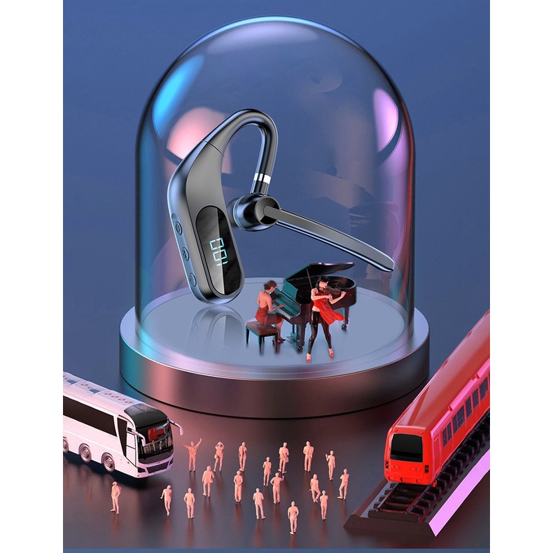 Tai Nghe Bluetooth TWS KJ12 V5.0 Có LCD Cực Hay Xoay 180 Độ