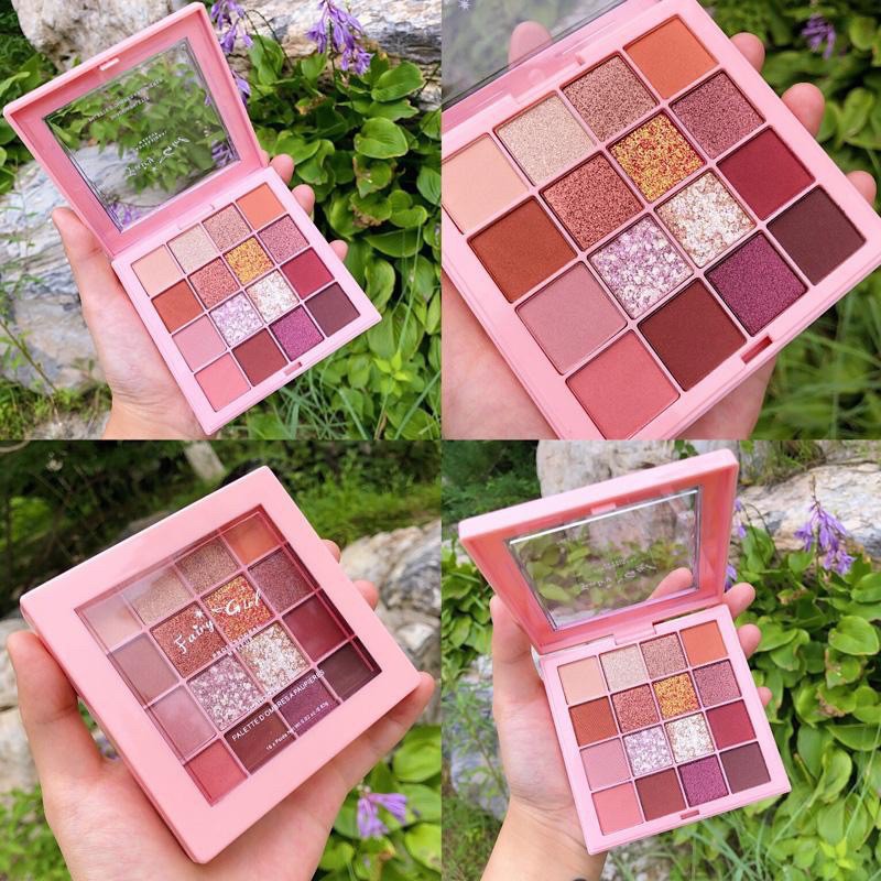 Bảng Phấn Mắt Sweet Rose Dupe Huda 🎁 Tặng Cọ Phấn Mắt🎁 - Eyeshadow Palette | BigBuy360 - bigbuy360.vn