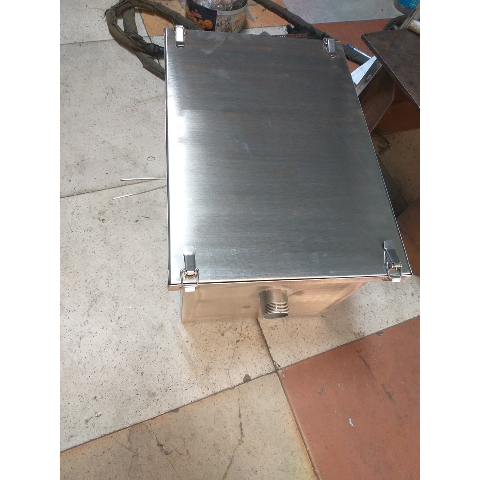 Bể Lọc Mỡ, Tách Mỡ, Bẫy Mỡ 50 Lít, inox304  - Cơ Sở Sản Xuất Bình Minh 890