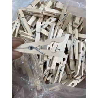 Kẹp gỗ 7cm ( màu gỗ )