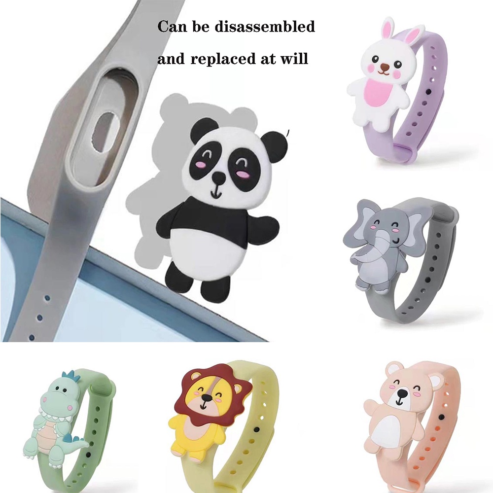1 vòng đeo tay chống muỗi họa tiết hoạt hình thời trang mùa hè cho bé