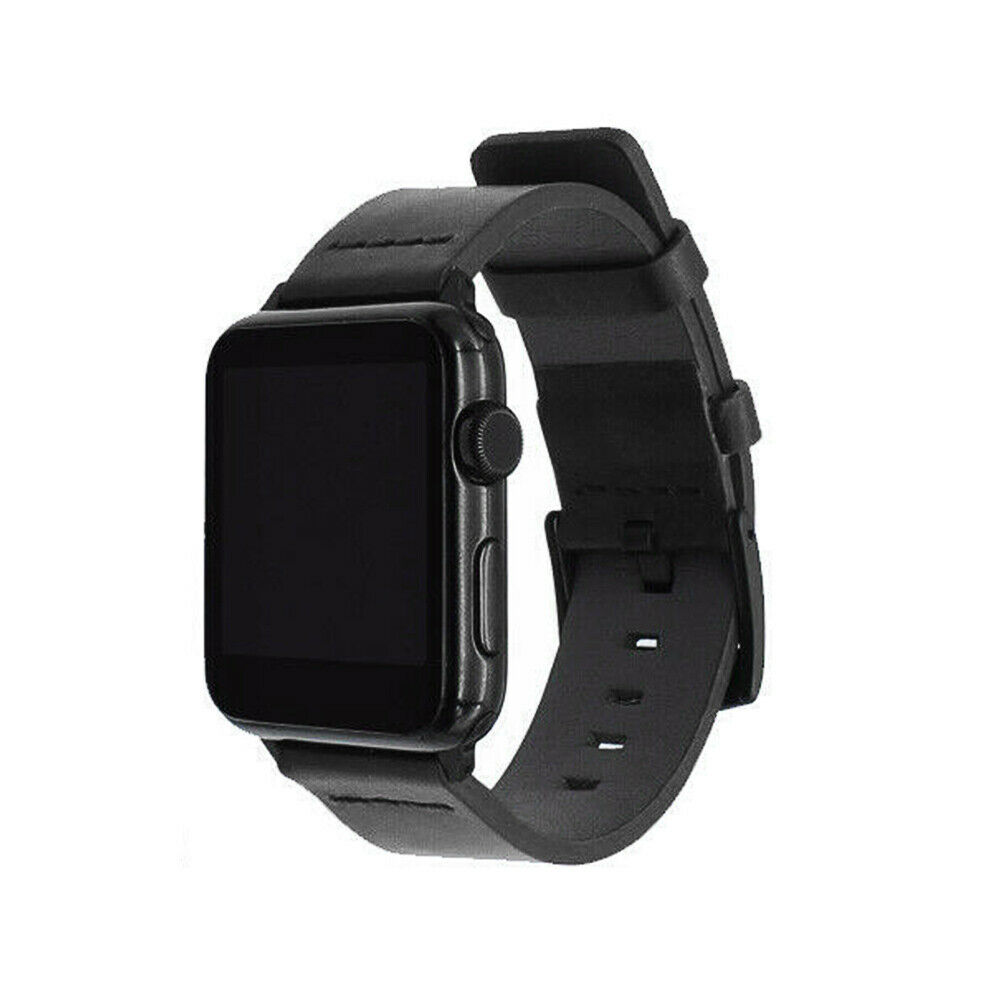 Dây đeo bằng da thật 40 / 44mm thích hợp cho đồng hồ Apple Watch Series 6 5 4 3 Se