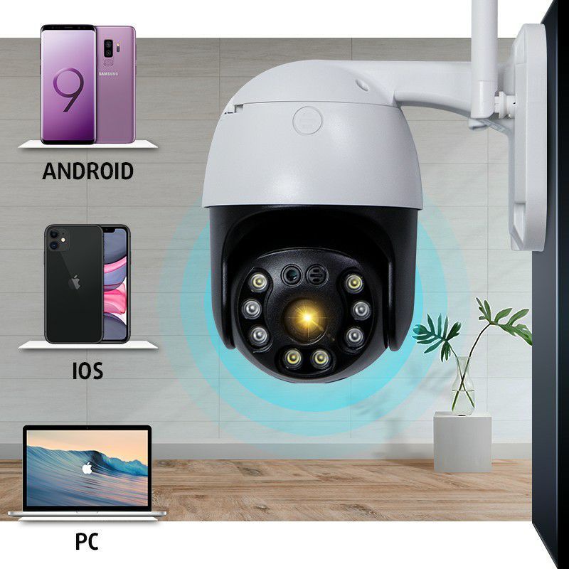 Camera WIFI Carecam Ptz Ngoài trời ONVIZCAM 3.0MP &amp; Thẻ nhớ Lexar 128GB 64GB 32GB