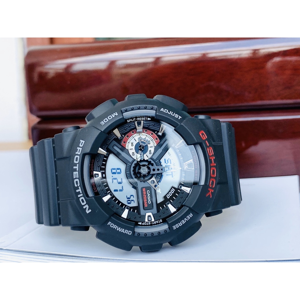 Đồng hồ nam dây nhựa Casio G Shock GA 110 1A