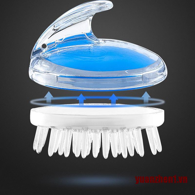 1 Lược Gội Đầu Mát Xa Da Đầu Bằng Silicone