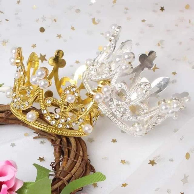 VƯƠNG miện TRANG TRÍ BÓ HOA ,TRANG TRÍ BÁNH KEM,