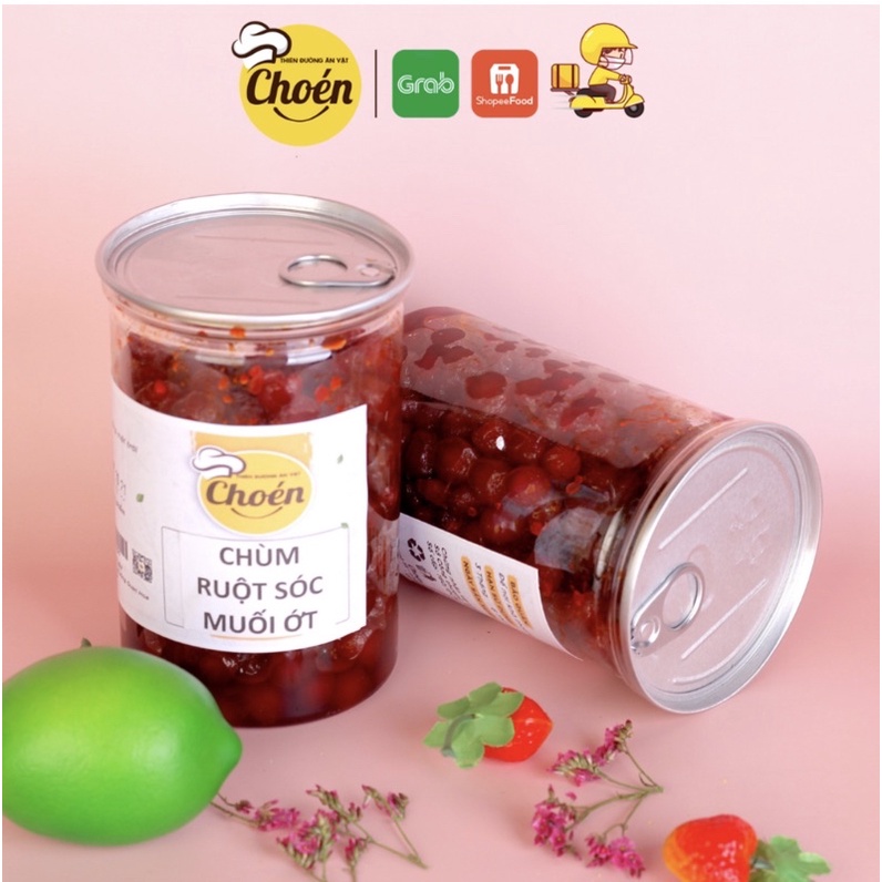 Chùm Ruột Sóc Muối Ớt 500g CHOÉN  Bao phê CHOEN15