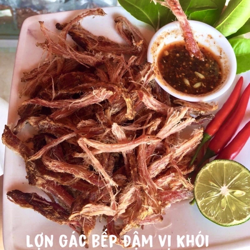 Lợn gác bếp thơm ngon gói 200gram [Tặng kèm chẳm chéo] | BigBuy360 - bigbuy360.vn