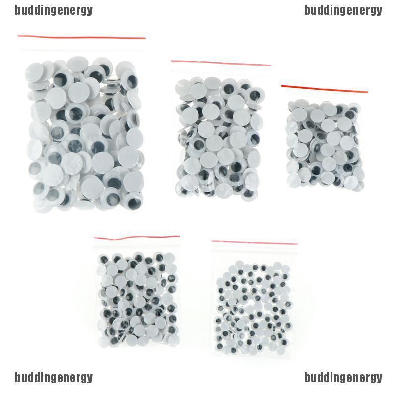 Bộ 100 Mắt Nhựa Cho Búp Bê Có Thể Di Chuyển Kích Thước