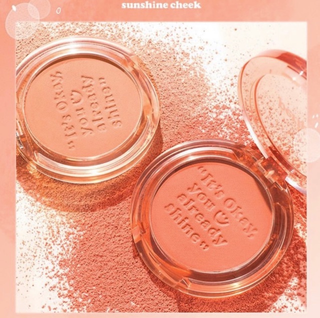 Phấn má hồng PERIPERA PURE BLUSHED SUNSHINE CHEEK