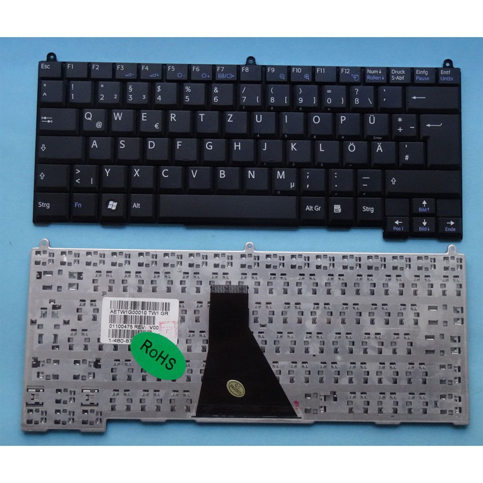 (KEYBOARD) BÀN PHÍM LAPTOP SONY BZ dùng cho VGN-BZ